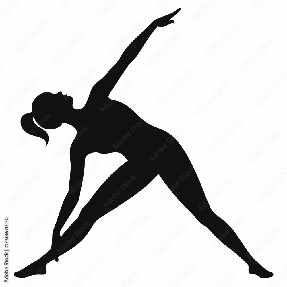 silhouette of a woman
