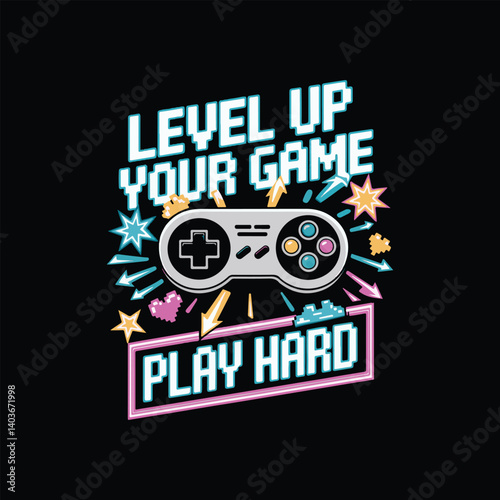 Gaming t shirt design