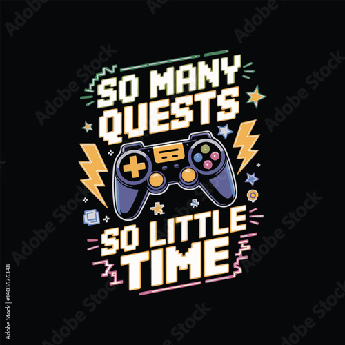 Gaming t shirt design
