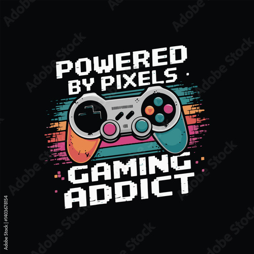 Gaming t shirt design