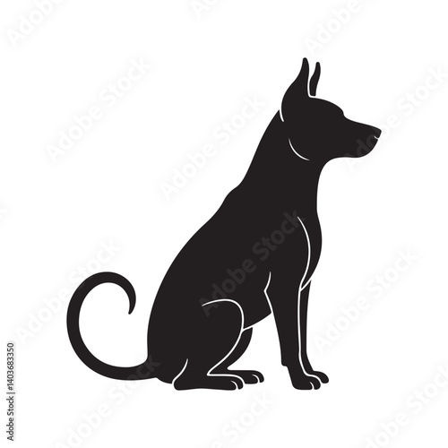 Silhouette of a Dog