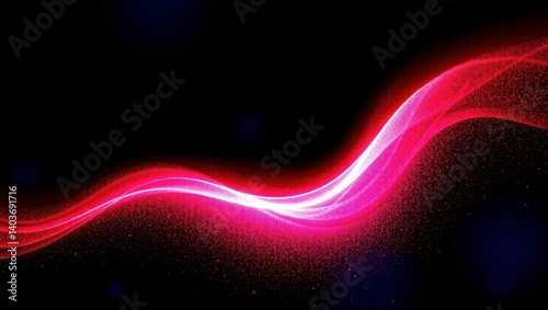 abstract red blue wave background
