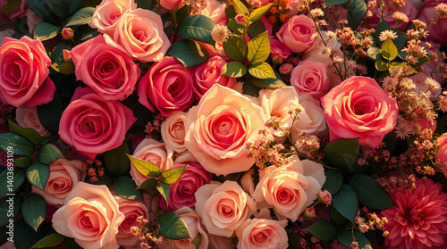 bunch of roses