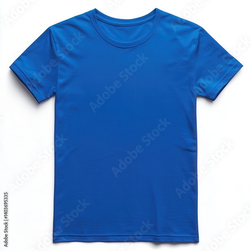 Solid blue t-shirt,  plain,  simple,  fashion