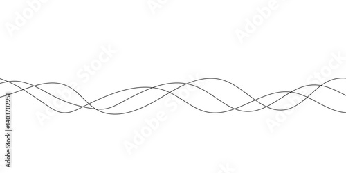  Abstract wave line for banner, wallpaper background with wave design.Abstract background with business lines.Dynamic flowing wave lines design element. Futuristic technology and sound wave pattern.