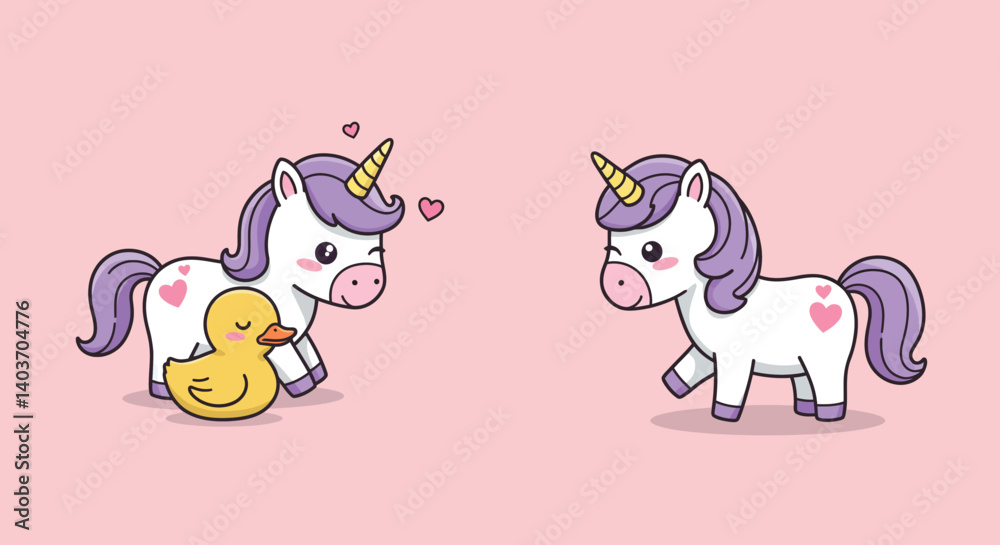 Obraz premium Cute smiling mermaid holding a pearl in flat vector art style vector illustration