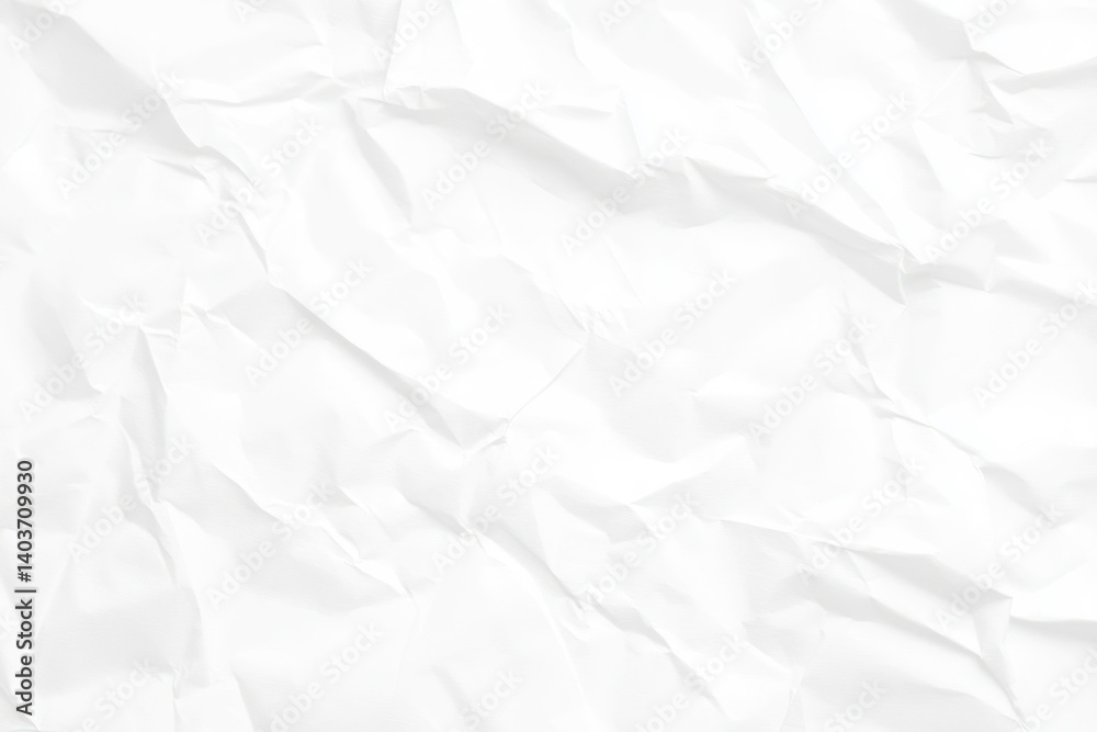 Fototapeta premium PNG White wrinkled paper texture background clothing abstract.