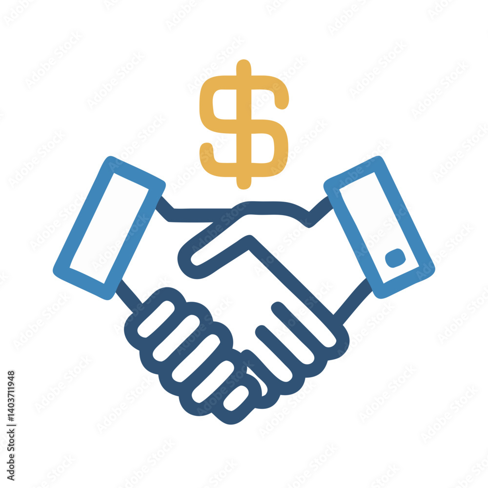 Agreement Deal Finance Icon Set for Business and Financial Transactions
Agreement Deal Finance Icon Set for Business and Financial Transactions
