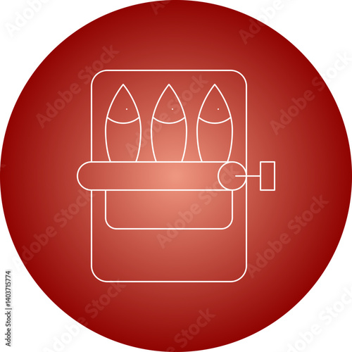 Sardines icon single vector illustration