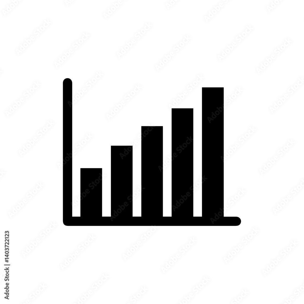 Bar Chart Icon Representing Graphical Data Display Options Bar Chart Icon Representing Graphical Data Display Options