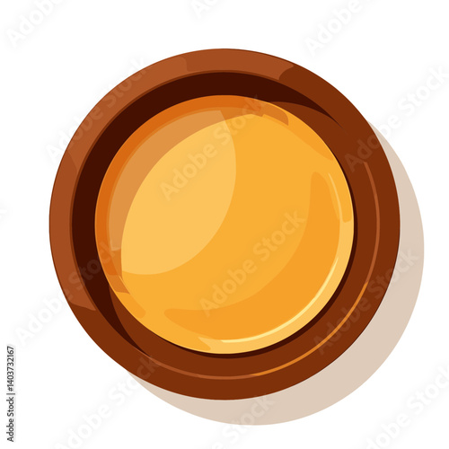 golden amber honey jar with brown label  sweetness in a glass container