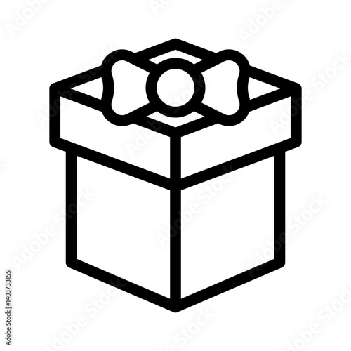 gift box line icon