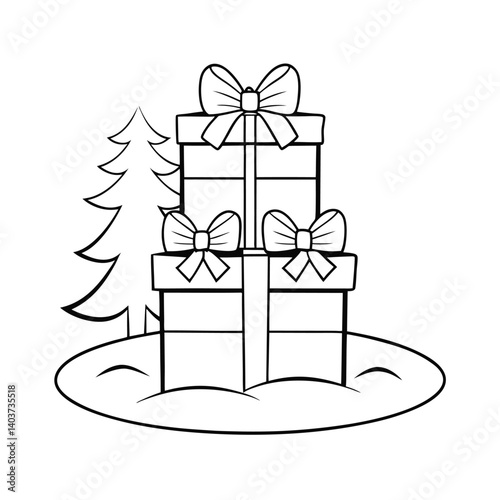Cute Elf Flying with Balloons Add Grass and a Tree  