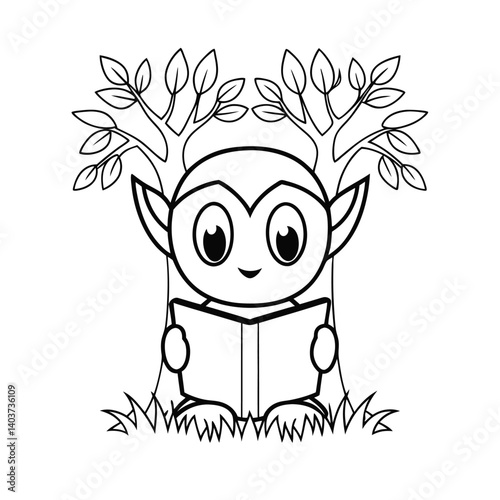 Warm Mug of Cocoa with Candy and Grass  