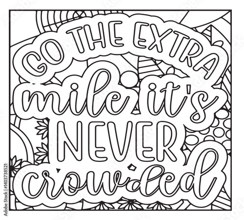 Motivational Quotes Coloring Pages For KDP