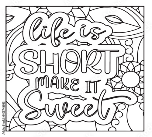 Motivational Quotes Coloring Pages For KDP