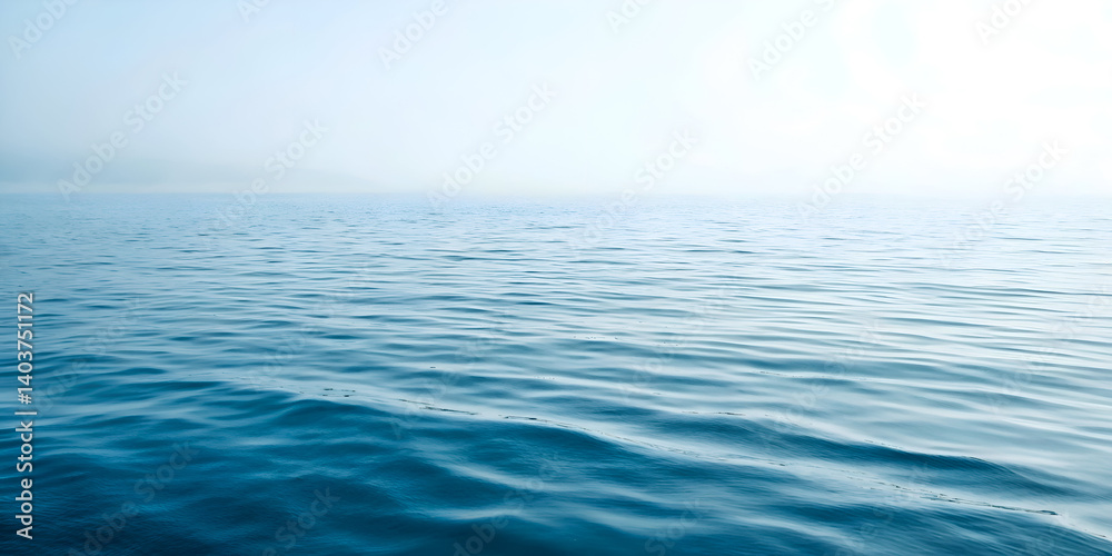 Obraz premium Minimalist Ocean Water Texture Background.