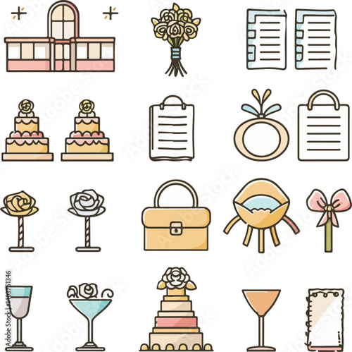 set of vector icons
