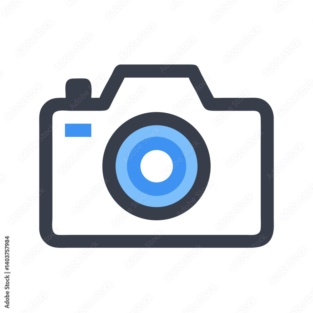 Camera Icon Representing Photography or Snapshot Moments Camera Icon Representing Photography or Snapshot Moments