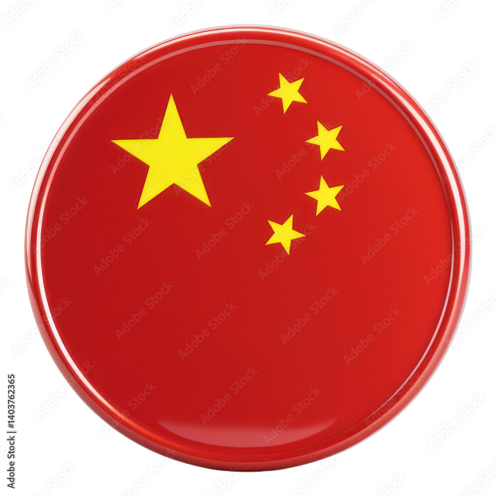 PNG China flag icon symbol white background patriotism. PNG China flag icon symbol white background patriotism.