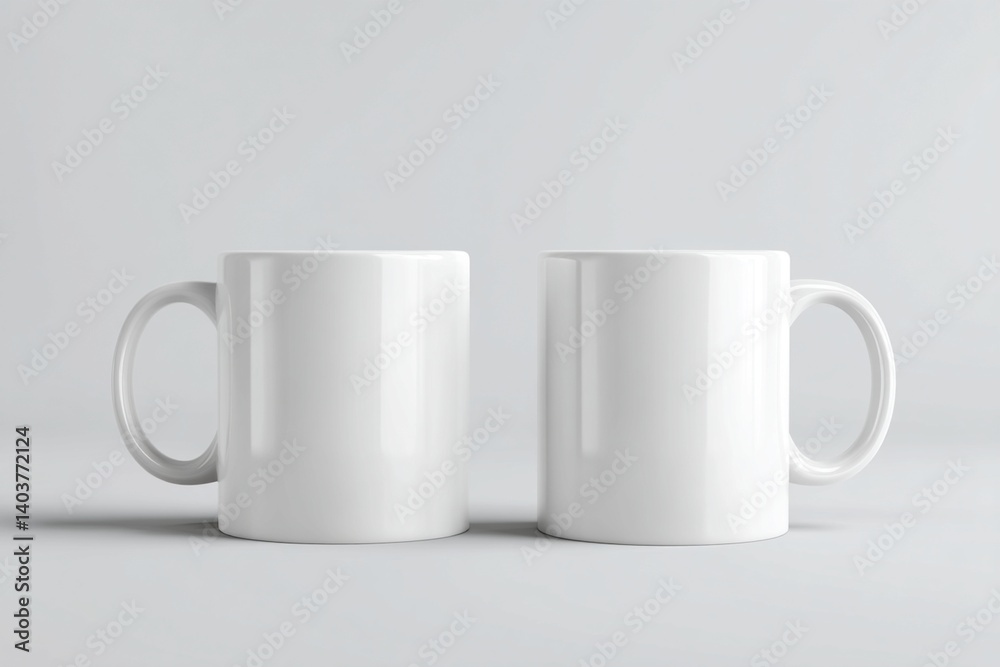 Cup Isolated on White Background Cup Isolated on White Background