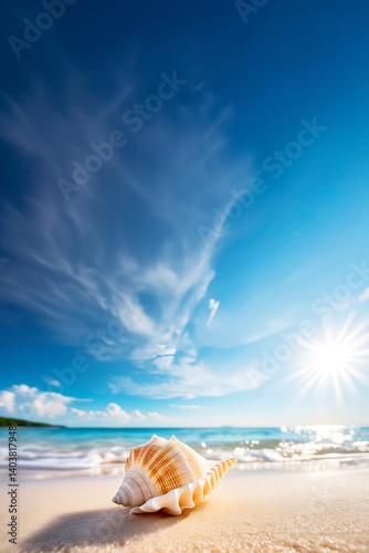 Muschel am Strand