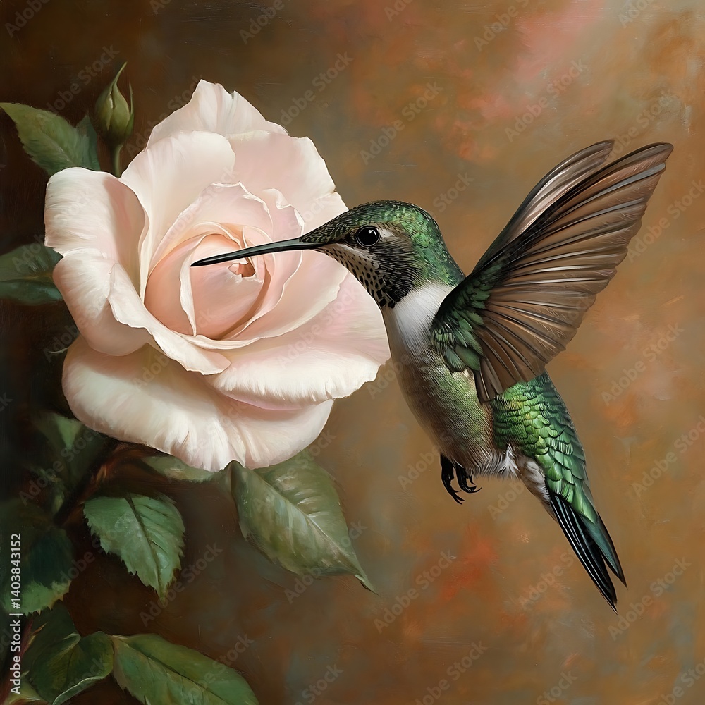 Fototapeta premium humming bird