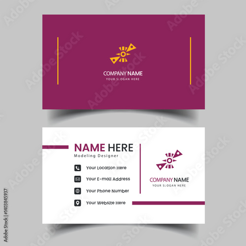 Sleek Business Card Design for Professional and Personal Use 2