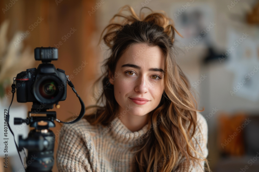 Webinar of Career Coach Teaching Online from Home Studio