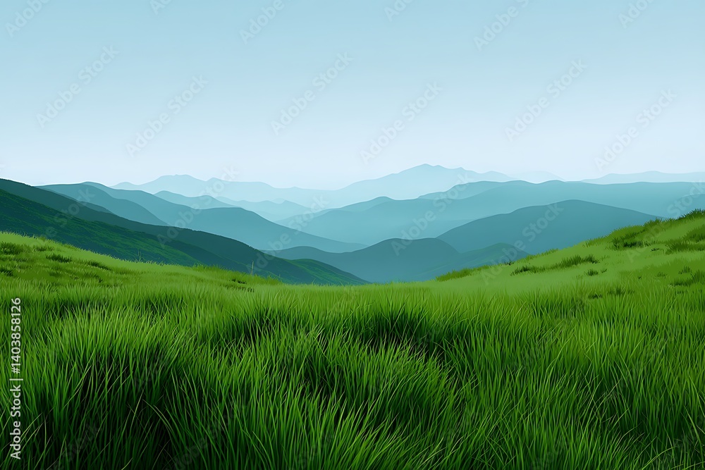 A PNG format of green field backgrounds showcasing a grassland landscape. Tranquility - Ocean. Illustration. A PNG format of green field backgrounds showcasing a grassland landscape. Tranquility - Ocean. Illustration.