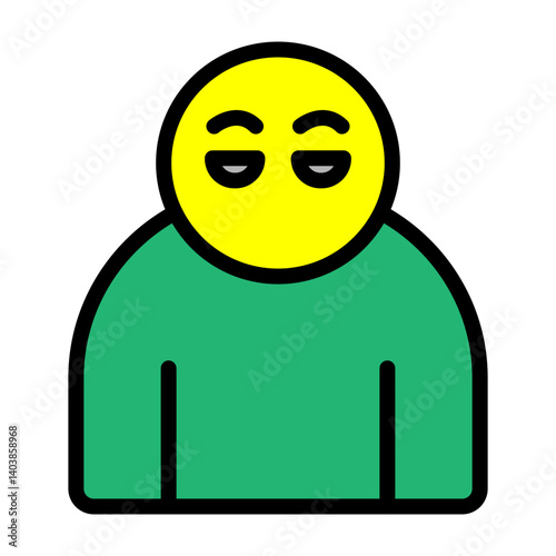 Dark Circles Vector Filled Icon Design
