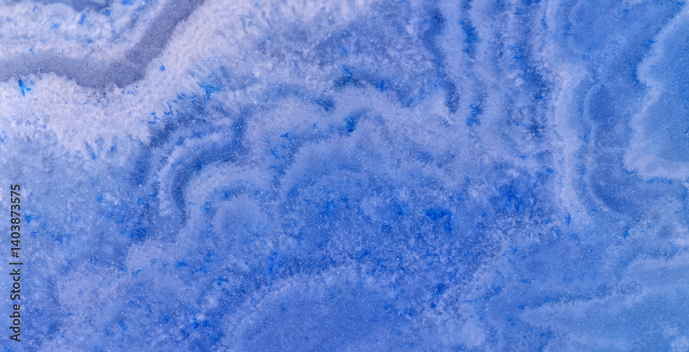 Obraz premium blue colour agate pattern