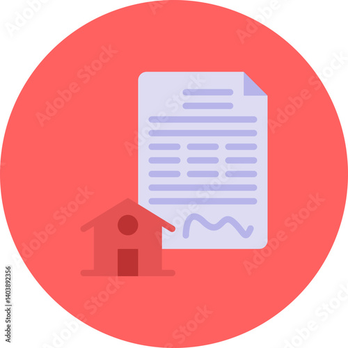 Mortgage Loan icon vector illustration
