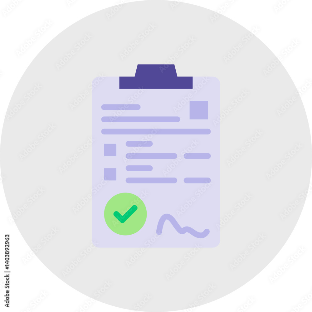 Contract icon vector illustration Contract icon vector illustration