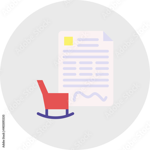 Retirement Planning icon vector illustration