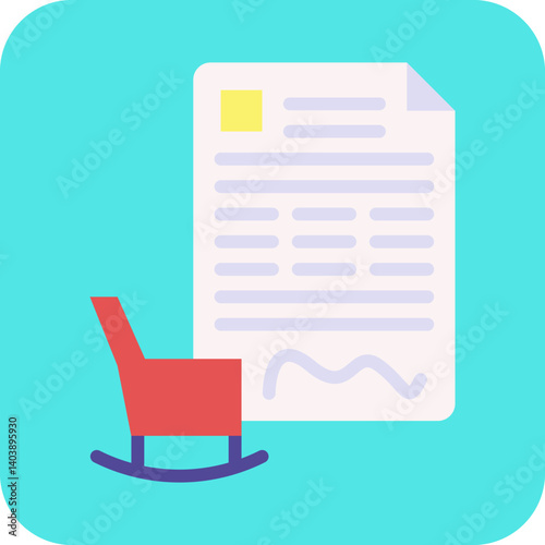 Retirement Planning icon vector illustration