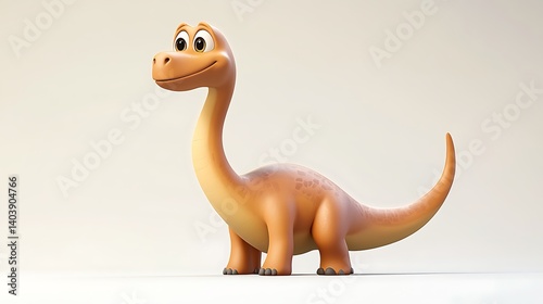 3d cartoon big dinosaur 