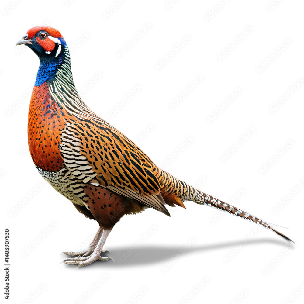 Fototapeta premium pheasant bird isolated on transparent background