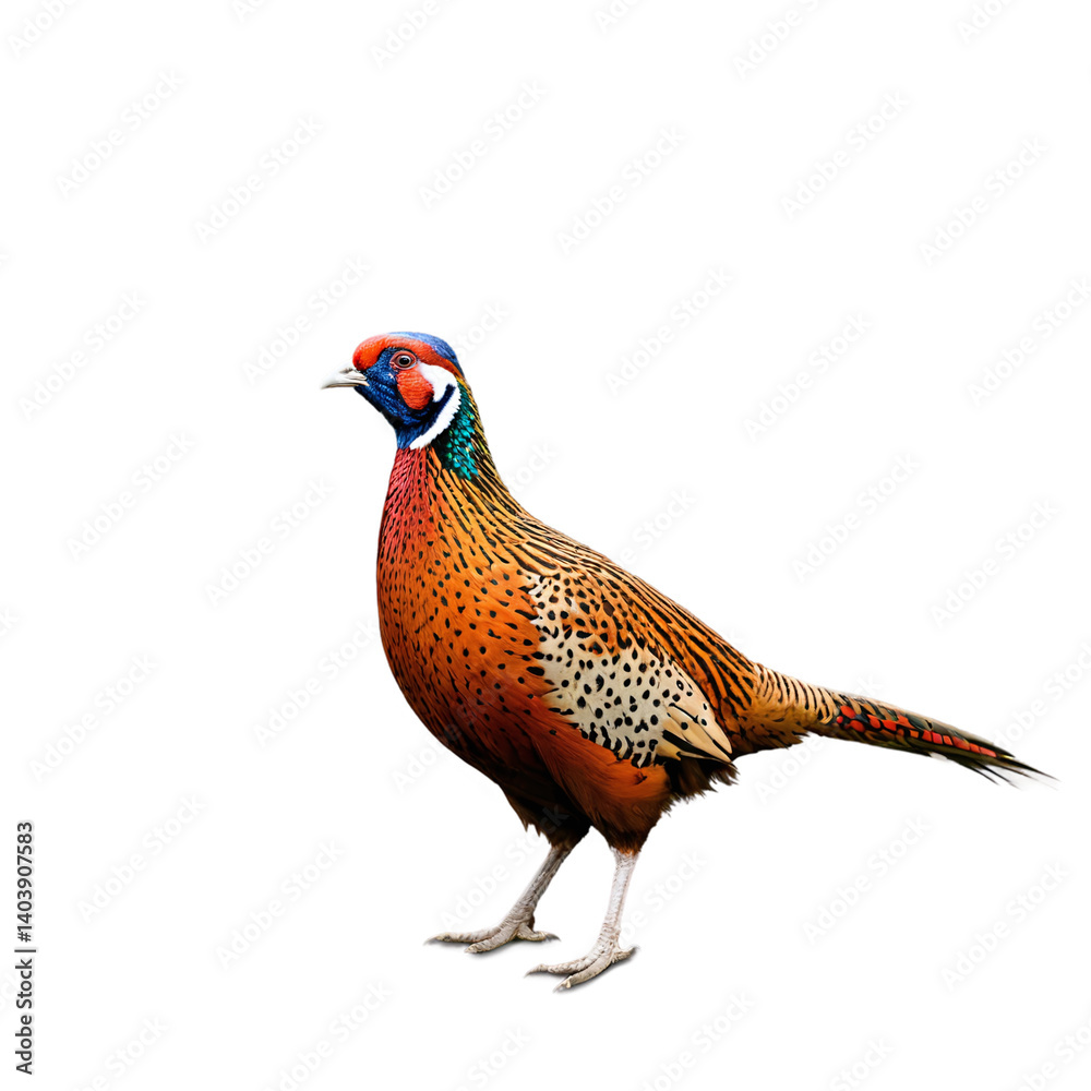 Fototapeta premium pheasant bird isolated on transparent background