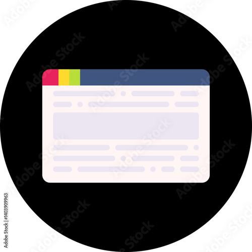 Reading Online icon single vector illustration