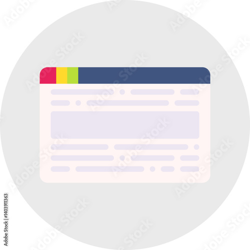 Reading Online icon single vector illustration