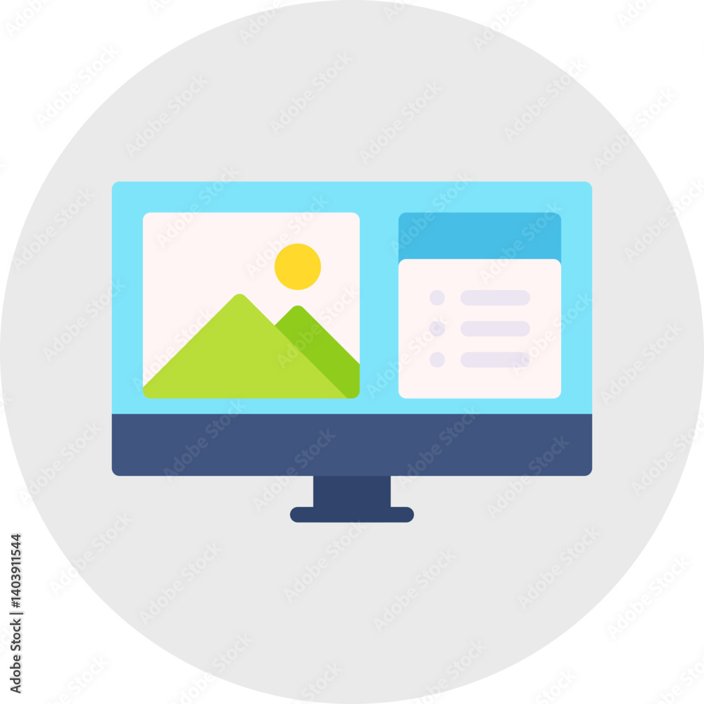 Article icon single vector illustration Article icon single vector illustration