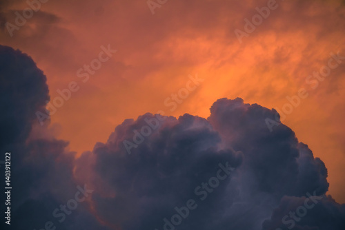Fototapeta Naklejka Na Ścianę i Meble -  clouds at sunset