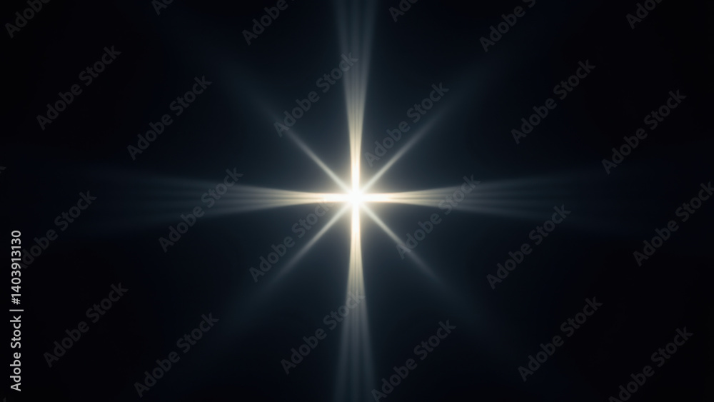 Obraz premium A Christian cross symbol with a bright light background.