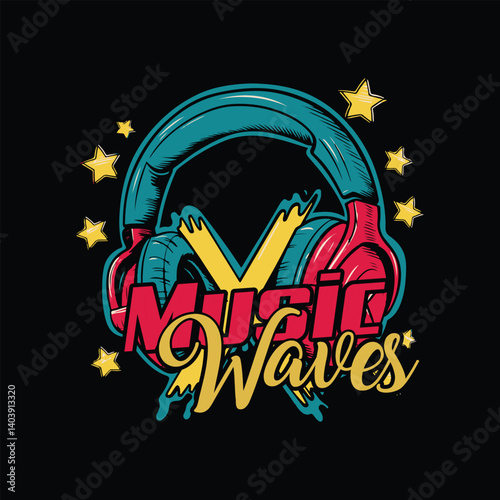 music t shirt design