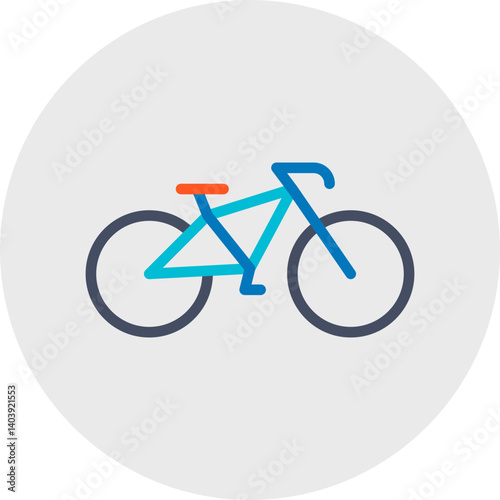 Cycle icon single vector illustration