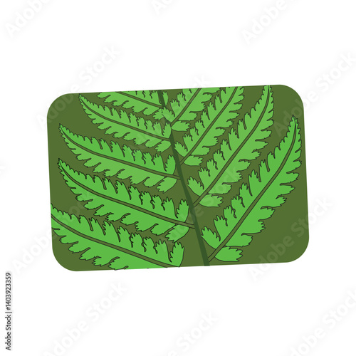continuous line drawing of vector illustration of different type of leaves.
