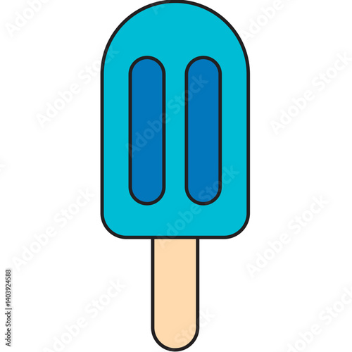 Ice Cream icon single vector illustration