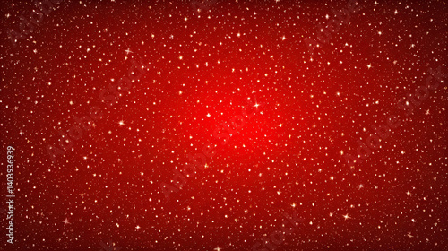 background of red stars