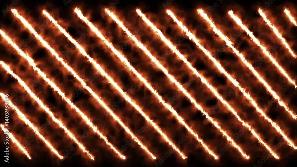 Abstract red neon lights animated on a dark background. abstract neon Lines moving up screen saver, background. animated moving led light screen box 3d rendering.